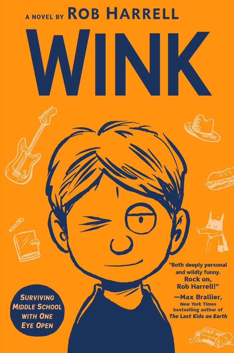 Book cover for Wink by Rob Harrell